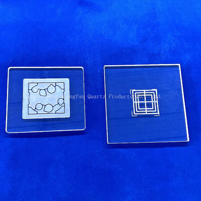 Professional Custom Resistance High Temperature Slotted Quartz Sheet