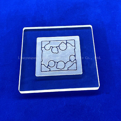 Professional Custom Resistance High Temperature Slotted Quartz Sheet