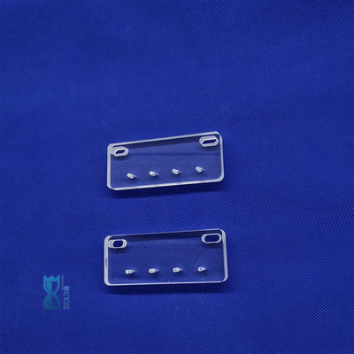 Pabrik Custom High Transparent Transparent Quartz Punch Sheet