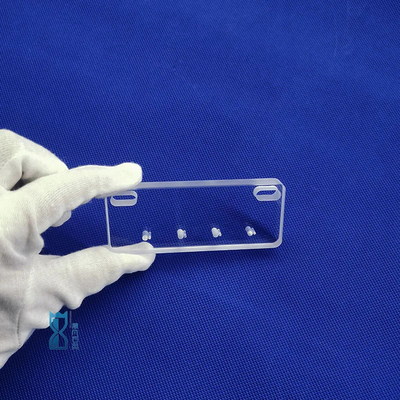 Pabrik Custom High Transparent Transparent Quartz Punch Sheet