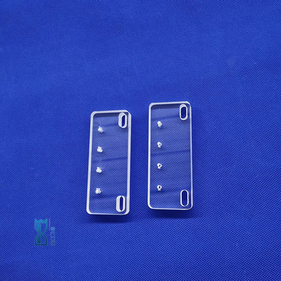 Pabrik Custom High Transparent Transparent Quartz Punch Sheet