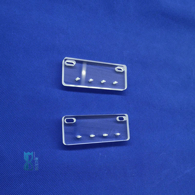 Pabrik Custom High Transparent Transparent Quartz Punch Sheet