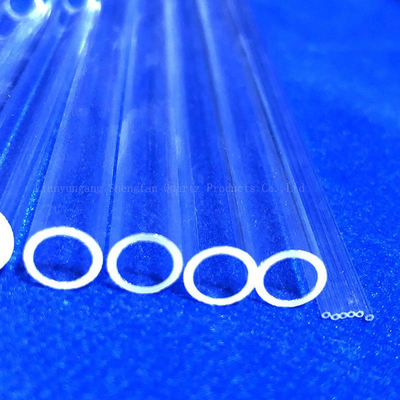 Pabrik Custom Quartz Tube Of suhu tinggi tahan tabung tungku