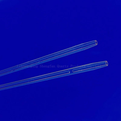 Profesional Custom High Temperature Quartz Kapiler Tabung