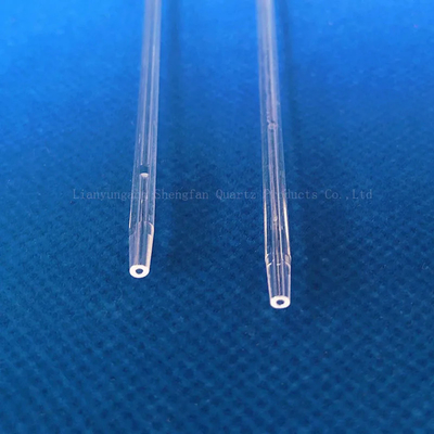 Profesional Custom High Temperature Quartz Kapiler Tabung