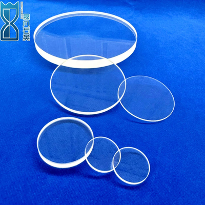 Profesional Custom High Transmittance Optical Quartz Jendela