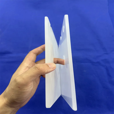 Pabrik Custom tahan suhu tinggi Opaque Perforated Quartz Sheet