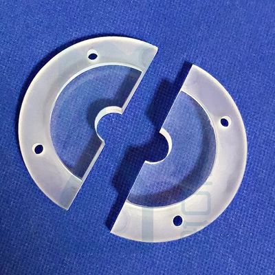 Professional Custom High Light Transmission Perforated Quartz Step Sheet