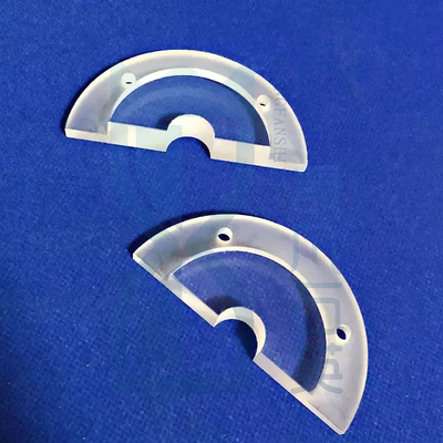 Professional Custom High Light Transmission Perforated Quartz Step Sheet