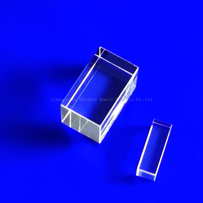Pabrik Custom UV High Transmittance Prism Window Quartz Window Piece