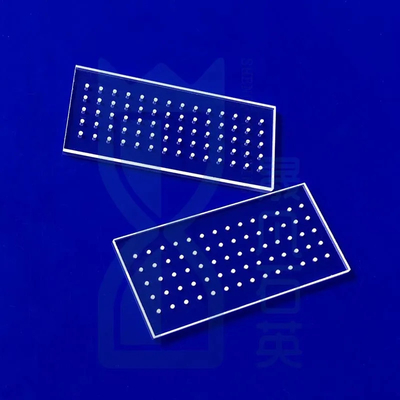 Profesional Custom Ultraviolet Laser Pengeboran Quartz Kaca