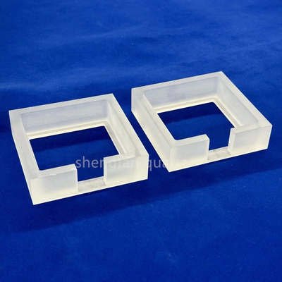 Profesional Custom Opaque Quartz Ring tahan suhu tinggi