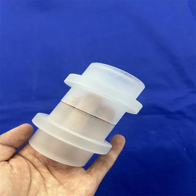 Profesional Custom Opaque Kuarsa Tabung tahan suhu tinggi