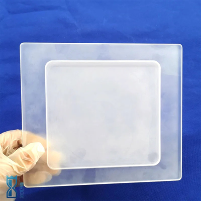 Professional Custom Opaque Quartz Slotted Sheet tahan suhu tinggi