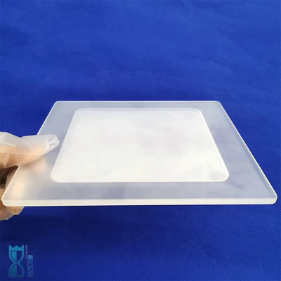 Professional Custom Opaque Quartz Slotted Sheet tahan suhu tinggi