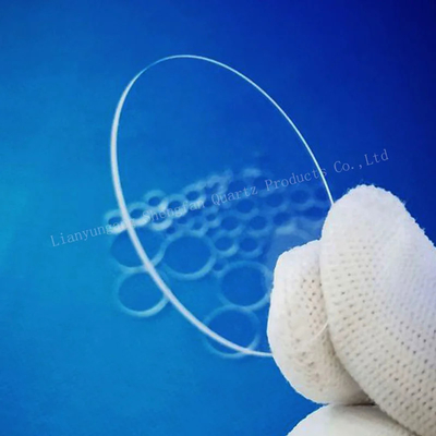 Professional Custom UV Transparan Ultra Thin Quartz Glass Sheet