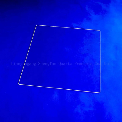 Professional Custom UV Transparan Ultra Thin Quartz Glass Sheet