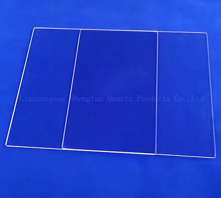 Professional Custom UV Transparan Ultra Thin Quartz Glass Sheet