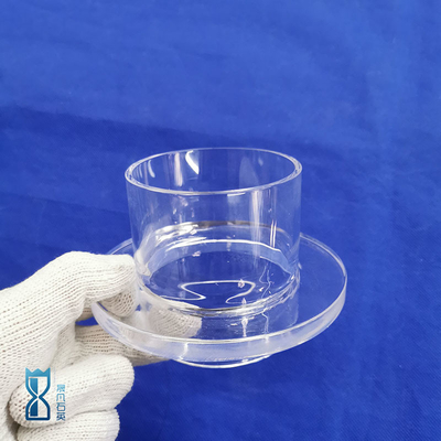 Pemasok Membuat Flanges Kuarsa Transparent yang tahan korosi suhu tinggi