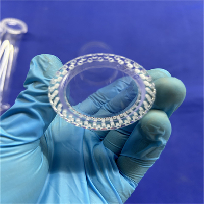 Pemasok Membuat Flanges Kuarsa Transparent yang tahan korosi suhu tinggi