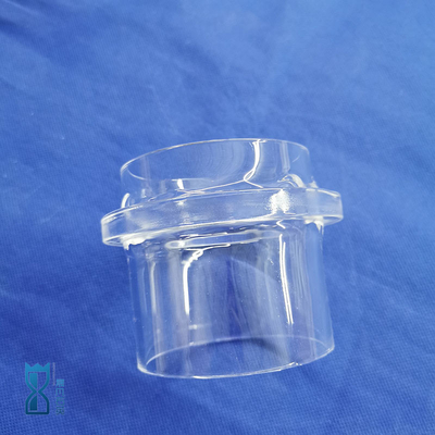 Pemasok Membuat Flanges Kuarsa Transparent yang tahan korosi suhu tinggi