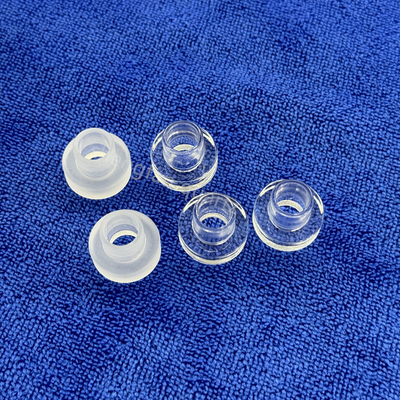 Transparent Frosted Stone Step Fused Quartz Sheet Ketebalan 0,5-100mm