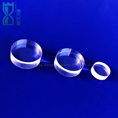 Transparent Frosted Stone Step Fused Silica Sheet Untuk Optik