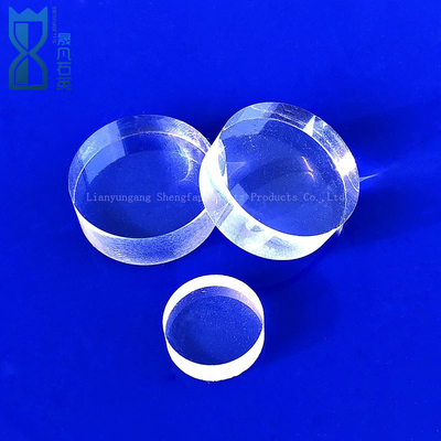 Transparent Frosted Stone Step Fused Silica Sheet Untuk Optik