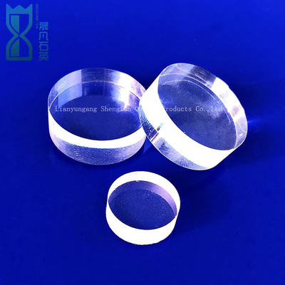 Transparent Frosted Stone Step Fused Silica Sheet Untuk Optik