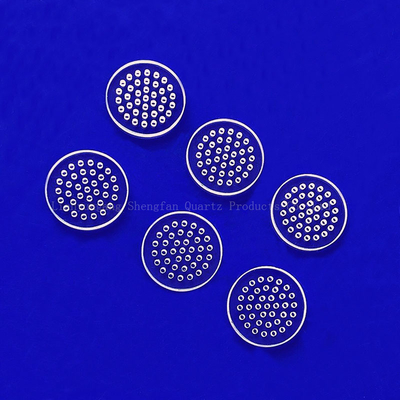 CNC Machining of High Precision Fused Quartz Perforated Quartz Glass Sheets (Pengolahan CNC Lembar Kaca Kuarsa Yang Dilelehkan Dengan Presisi Tinggi)