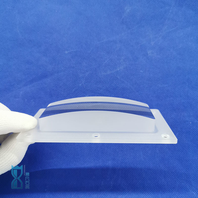 Custom Quartz Transparan Opaque Punching Step tahan korosi suhu tinggi