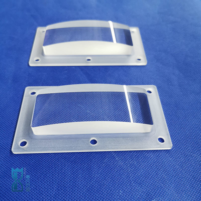 Custom Quartz Transparan Opaque Punching Step tahan korosi suhu tinggi