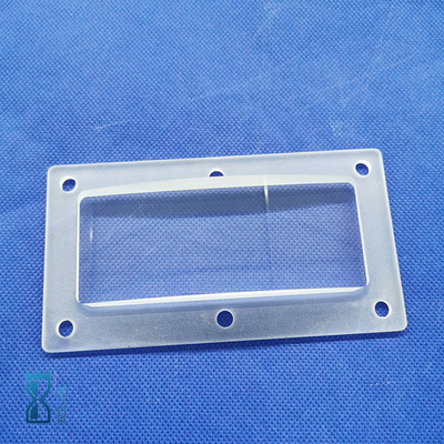 Custom Quartz Transparan Opaque Punching Step tahan korosi suhu tinggi
