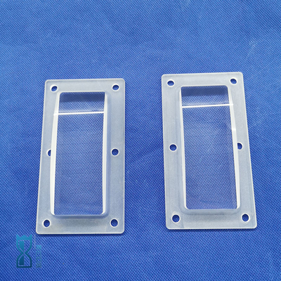 Custom Quartz Transparan Opaque Punching Step tahan korosi suhu tinggi