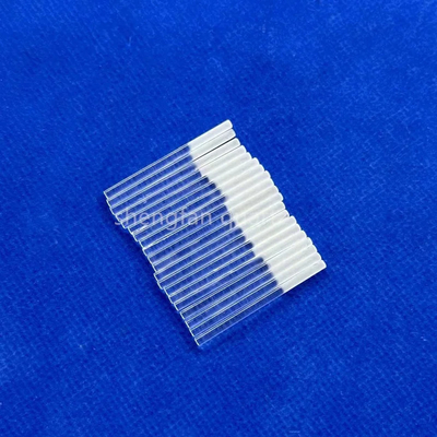 Diameter Kecil Ditemukan Kuarsa Glass Rod Warna Jelas