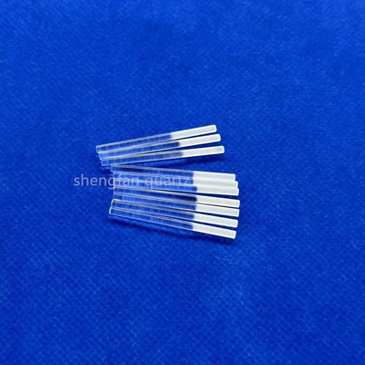 Diameter Kecil Ditemukan Kuarsa Glass Rod Warna Jelas