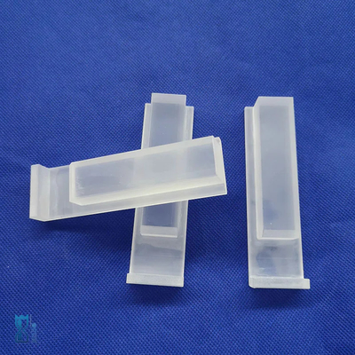 Pabrik Custom tahan suhu tinggi Opaque Perforated Quartz Sheet