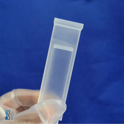 Pabrik Custom tahan suhu tinggi Opaque Perforated Quartz Sheet