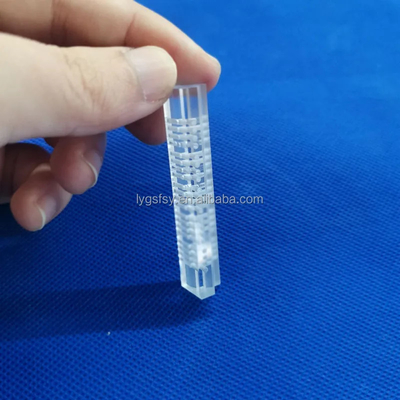 Laminat kuarsa perforasi khusus dengan transmisi cahaya tinggi