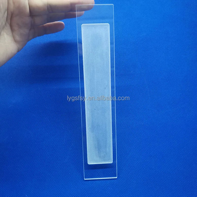 Laboratorium Cnc Finishing Slotted Quartz Sheet tahan asam dan alkali
