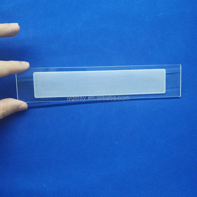 Laboratorium Cnc Finishing Slotted Quartz Sheet tahan asam dan alkali