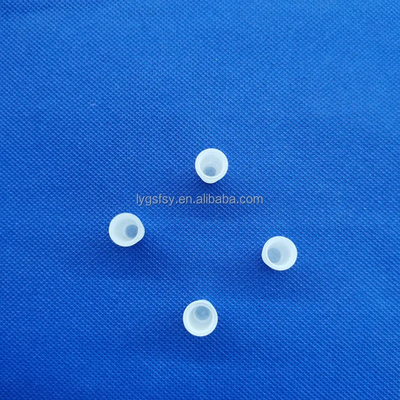 Professional Custom Opaque Perforated Quartz Parts Tahan Suhu Tinggi