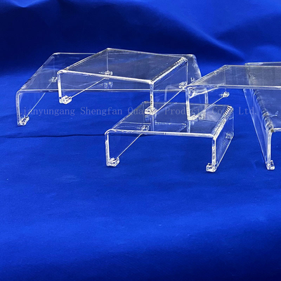 Perlengkapan Laboratorium Kaca Transparan Square Quartz Glass Petri Dish Glassware dengan sio2 Komposisi Kimia