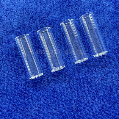 Pabrik Custom Suhu Tinggi Dan Korosi Tahan Kuarsa Pipa Ujung Perforated Seal
