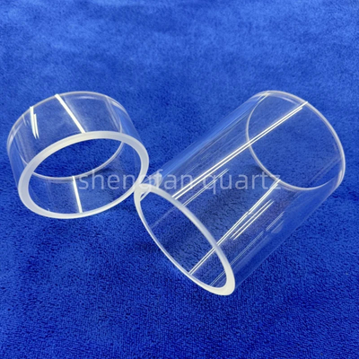 Pabrik Custom High Temperature Furnace Quartz Glass Tube