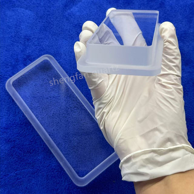 Custom korosi tahan Kuarsa transparan opaque step sheet suhu tinggi