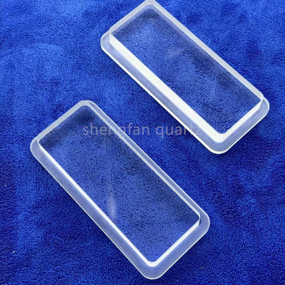 Custom korosi tahan Kuarsa transparan opaque step sheet suhu tinggi