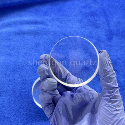 Clear High Penetration Fused Quartz Wafers Untuk Semikonduktor
