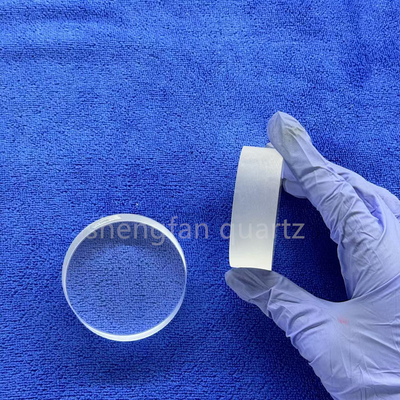 Clear High Penetration Fused Quartz Wafers Untuk Semikonduktor