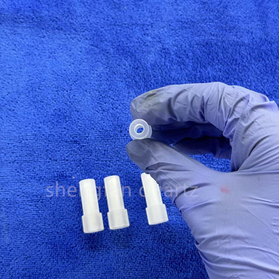 Pabrik Custom High Precision Step Drilling Frosted Opaque Quartz Parts